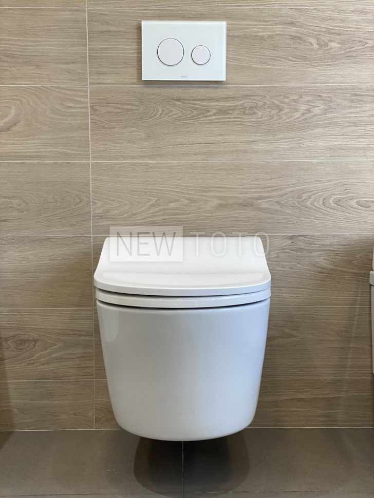 Крышка-биде TOTO Washlet RW белый + подвесной унитаз RP фото №6