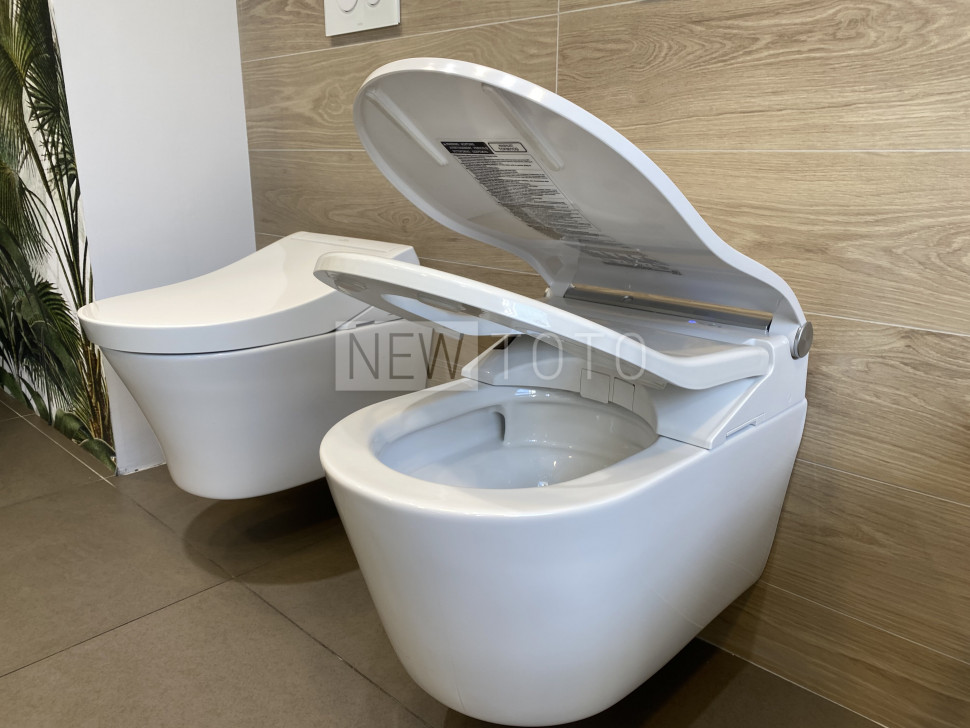 Крышка-биде TOTO Washlet RW белый + подвесной унитаз RP фото №9