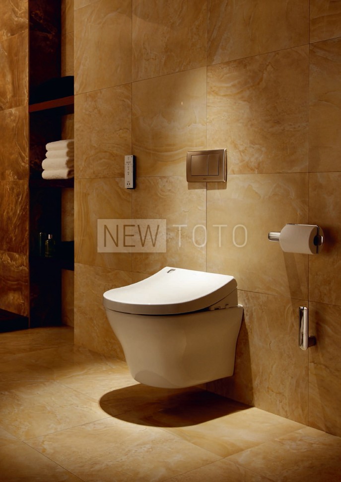 Крышка-биде TOTO Washlet 4732 + подвесной унитаз TOTO MH фото №3