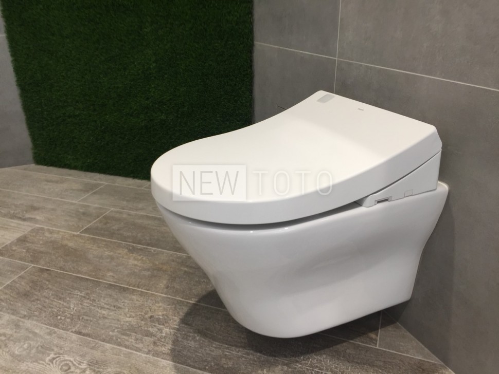 Крышка-биде TOTO Washlet 4732 + подвесной унитаз TOTO MH фото №4