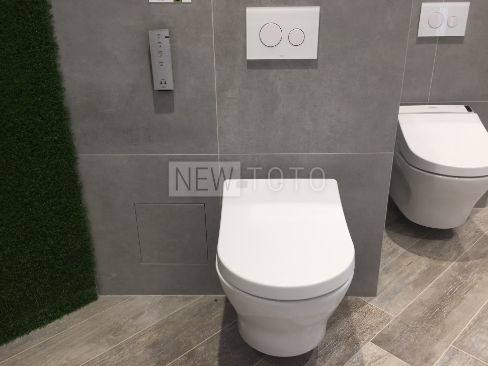 Крышка-биде TOTO Washlet 4732 + подвесной унитаз TOTO MH фото №7