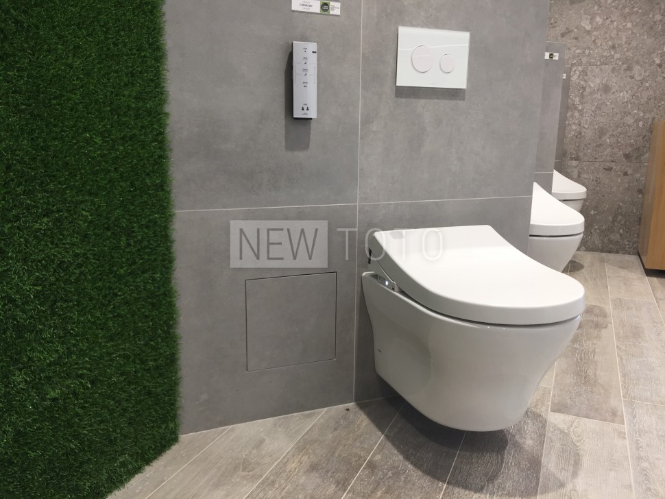 Крышка-биде TOTO Washlet 4732 + подвесной унитаз TOTO MH фото №8