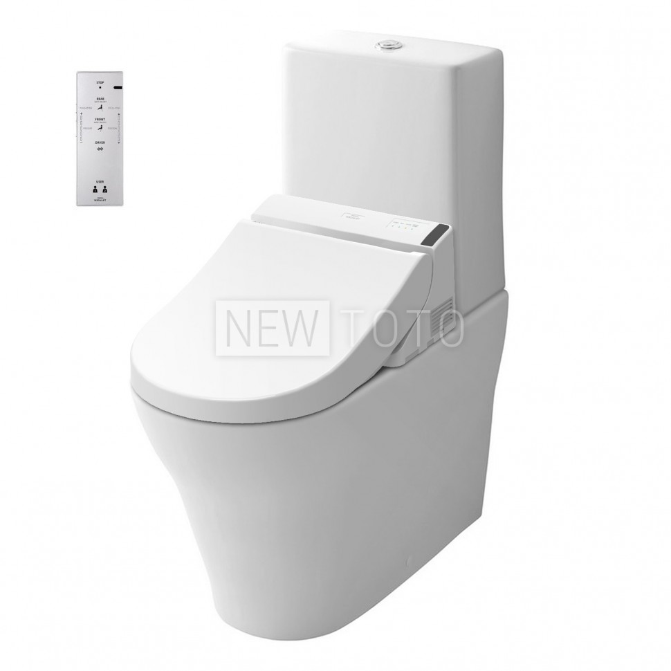 Крышка-биде TOTO Washlet GL 2.0 + напольный унитаз TOTO MH с бачком фото №1