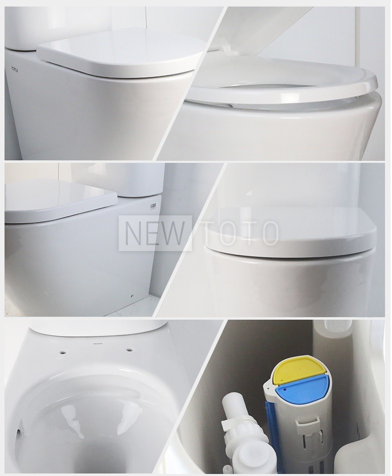 Крышка-биде TOTO Washlet GL 2.0 + напольный унитаз TOTO MH с бачком фото №5