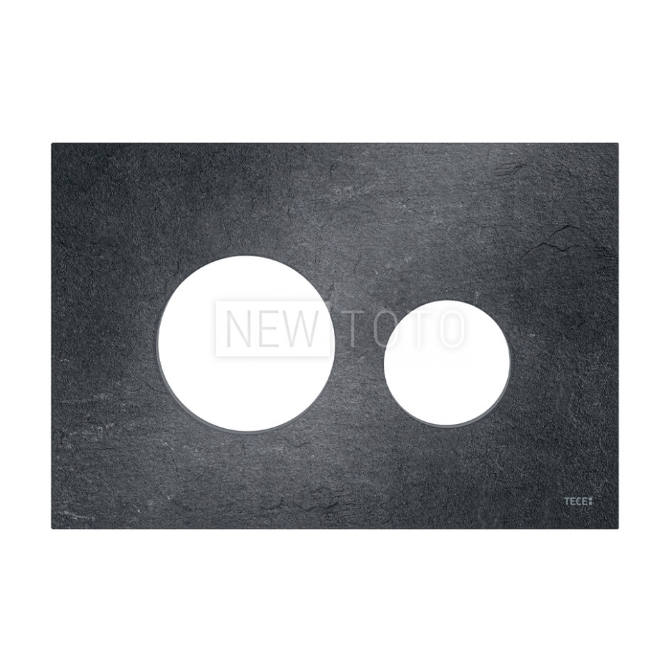 Сланцевая лицевая панель смыва для унитаза TECEloop modular, плитка сланцевая фото №1