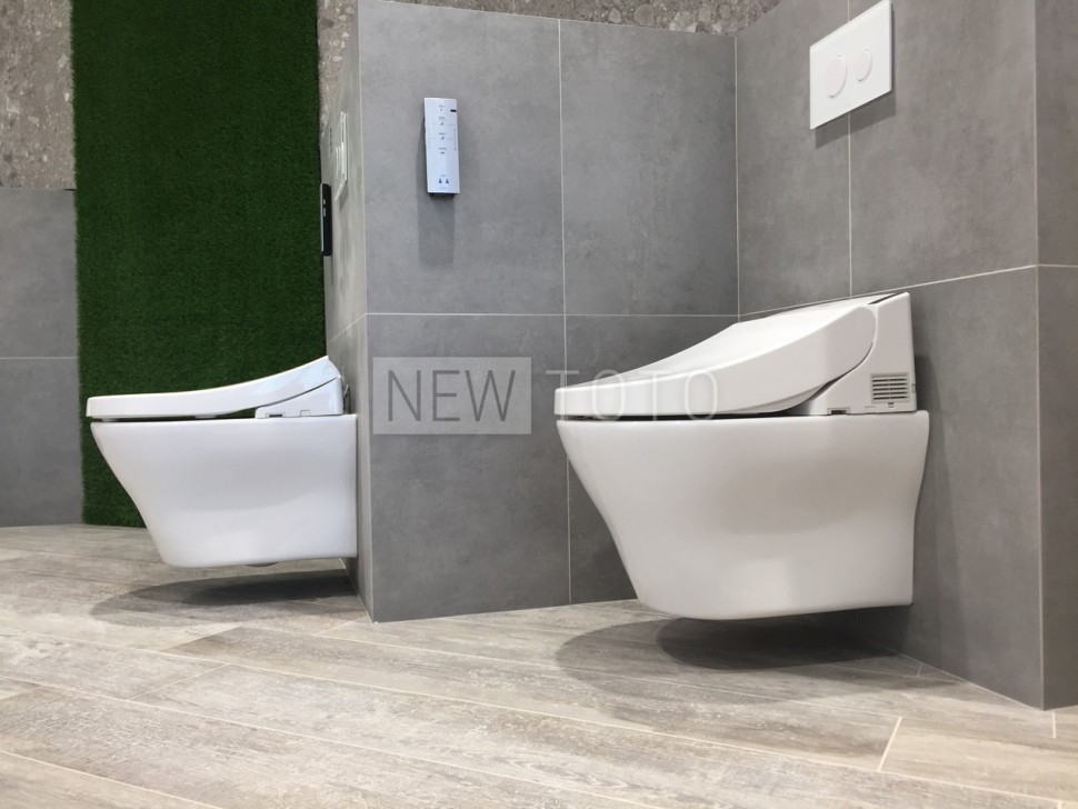 Крышка-биде TOTO Washlet GL 2.0 + подвесной унитаз TOTO MH фото №4