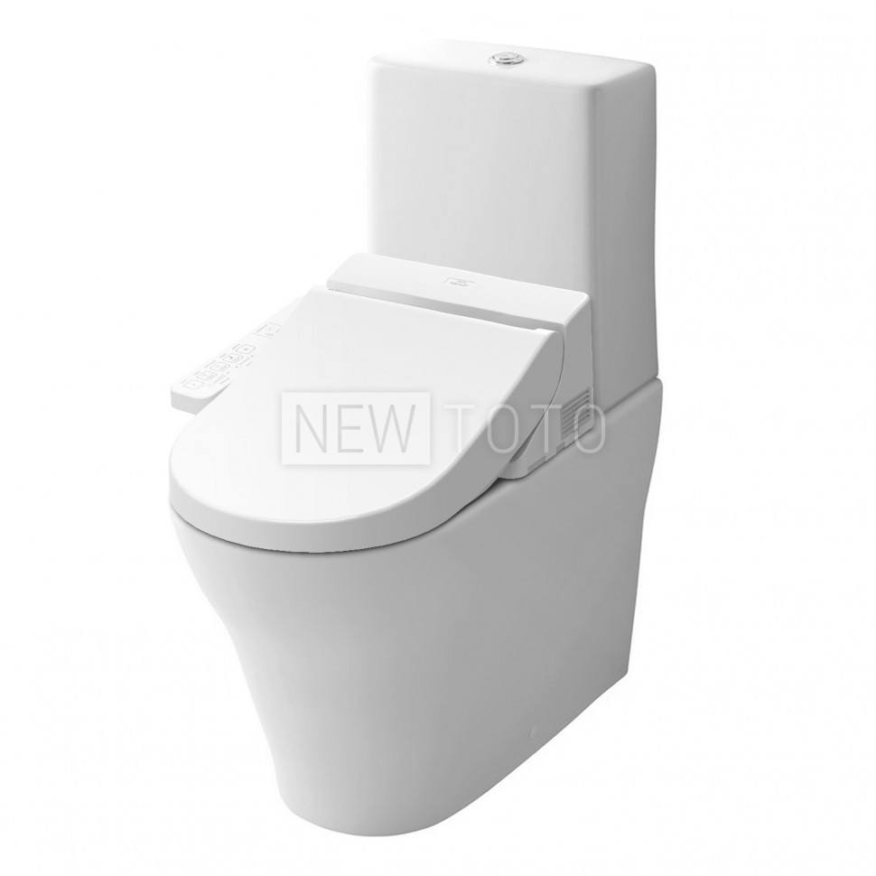 Крышка-биде TOTO Washlet EK 2.0 + напольный унитаз TOTO MH с бачком фото №1
