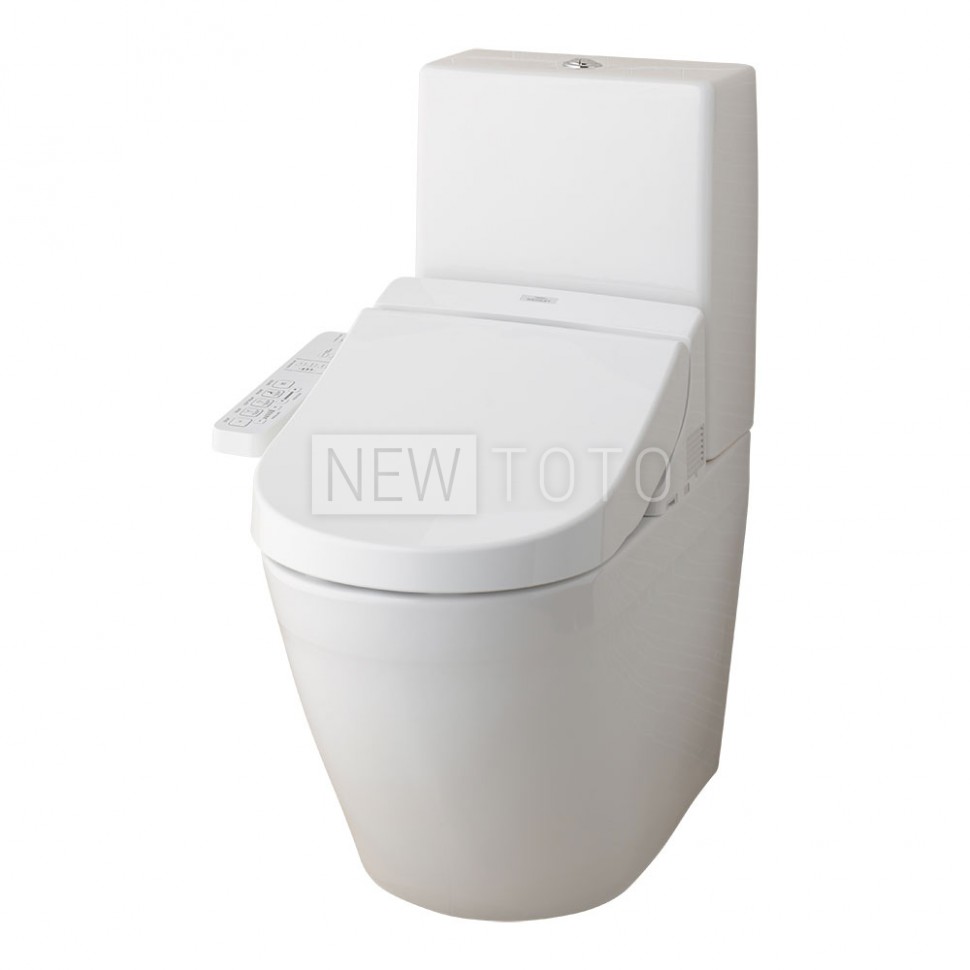 Крышка-биде TOTO Washlet EK 2.0 + напольный унитаз TOTO MH с бачком фото №3