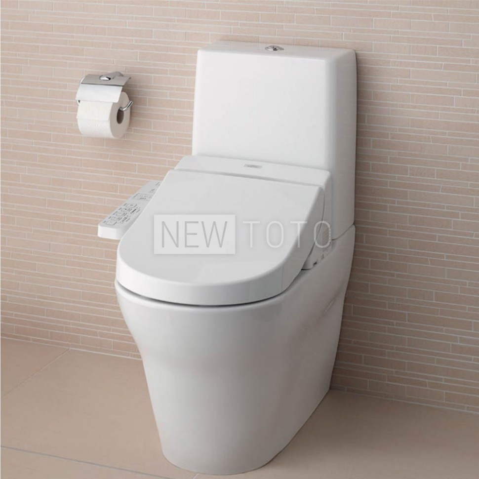 Крышка-биде TOTO Washlet EK 2.0 + напольный унитаз TOTO MH с бачком фото №2