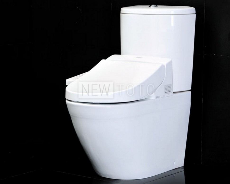 Крышка-биде TOTO Washlet EK 2.0 + напольный унитаз TOTO NC с бачком фото №2