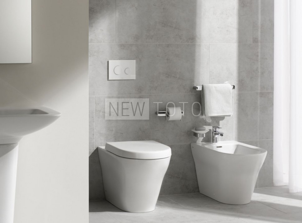 Крышка-биде TOTO Washlet EK 2.0 + приставной унитаз TOTO MH фото №3