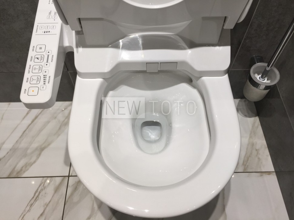 Крышка-биде TOTO Washlet EK 2.0 + приставной унитаз TOTO MH фото №11