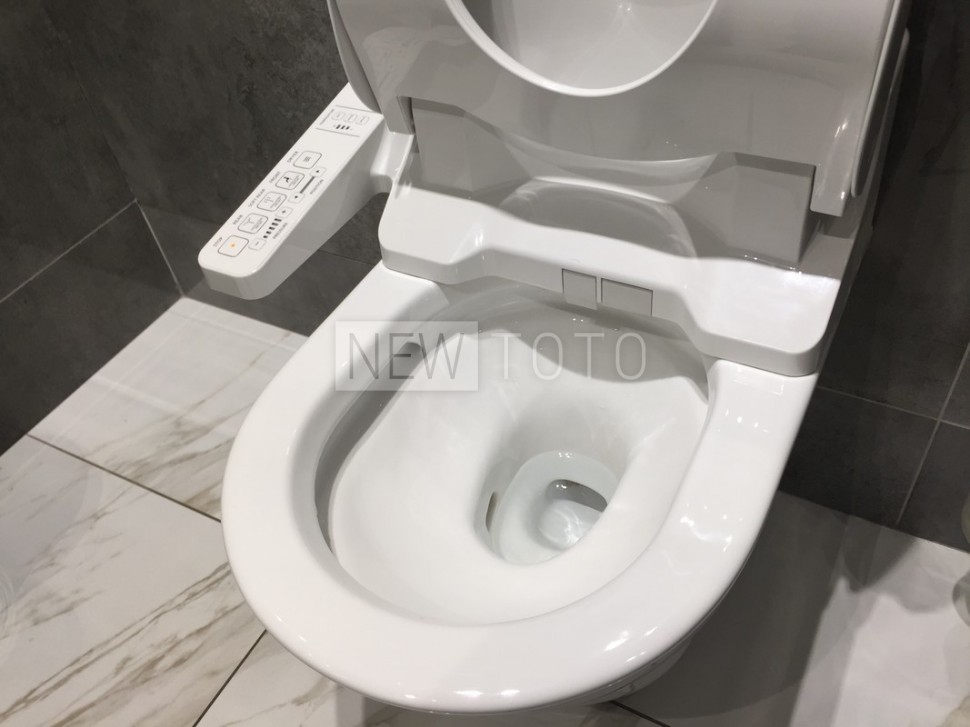 Крышка-биде TOTO Washlet EK 2.0 + приставной унитаз TOTO MH фото №10