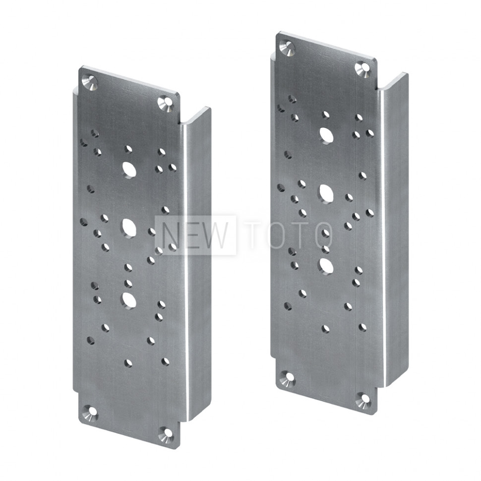 Комплект стальных пластин TECEprofil для крепления поручня фото №1