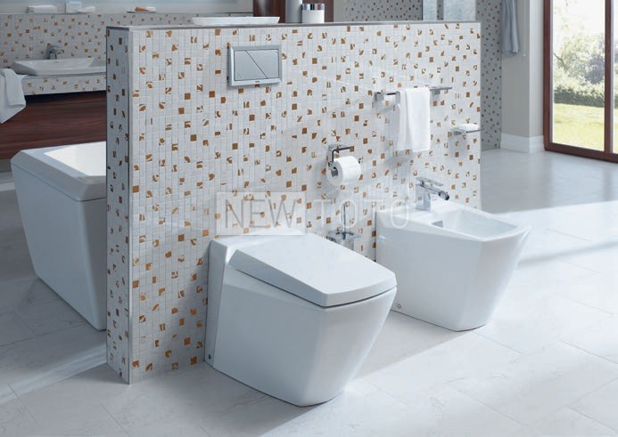 Приставной унитаз TOTO Jewelhex фото №4