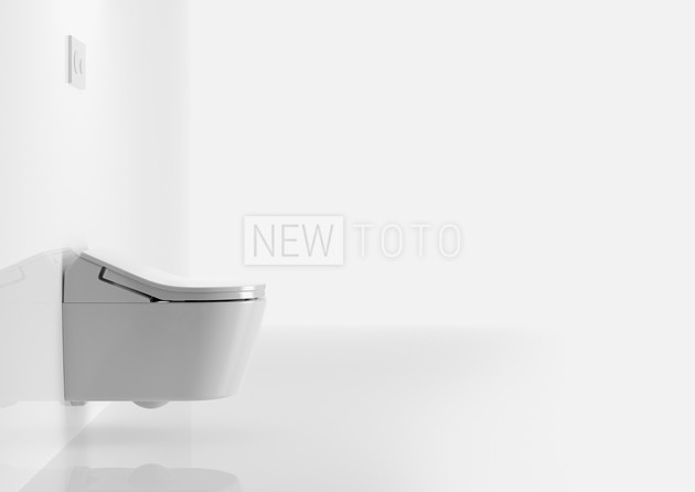 Крышка-биде TOTO Washlet RX eWater + подвесной унитаз RP фото №12