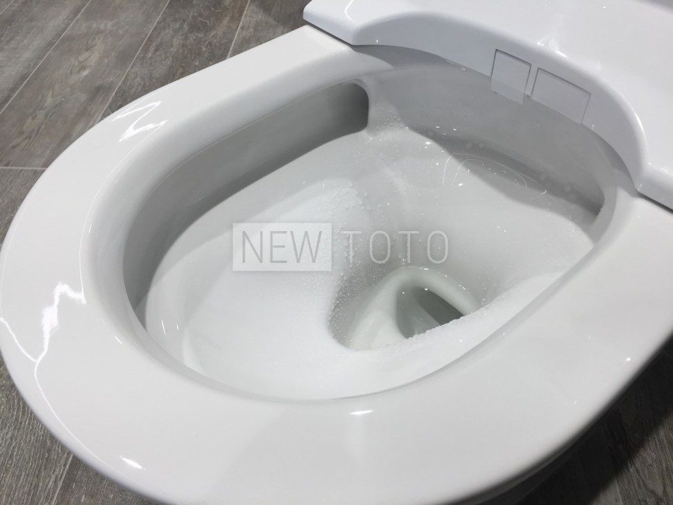 Крышка-биде TOTO Washlet RX eWater + подвесной унитаз RP фото №20