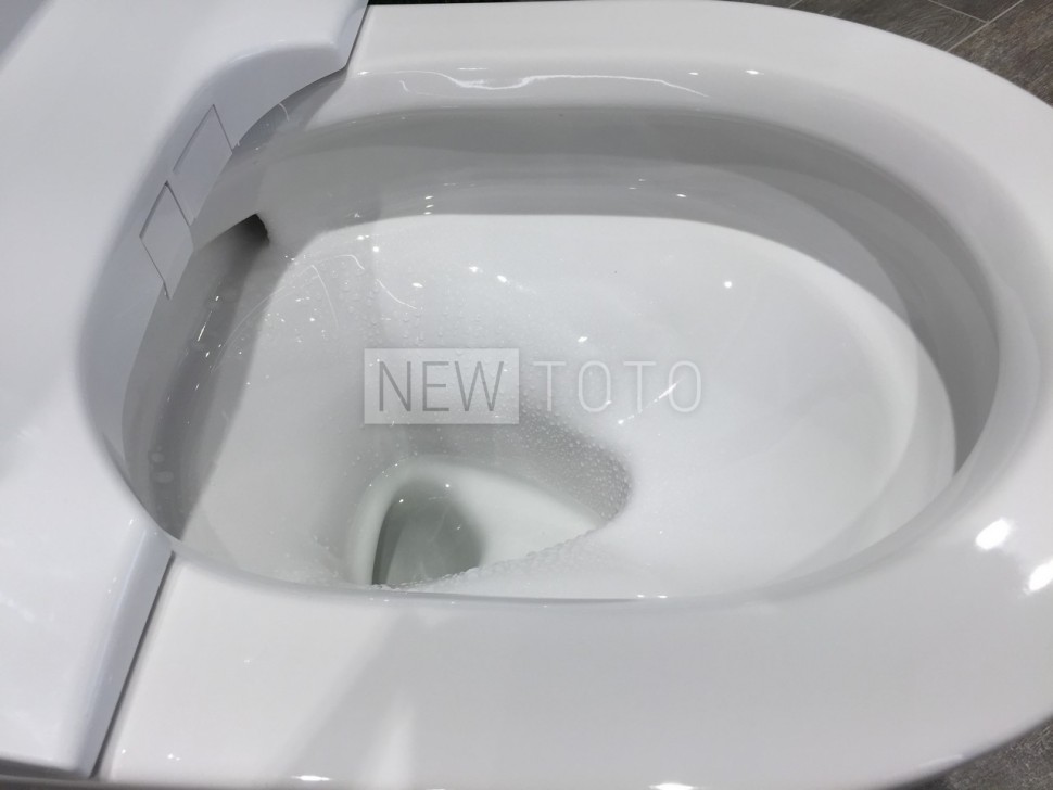 Крышка-биде TOTO Washlet RX eWater + подвесной унитаз RP фото №23