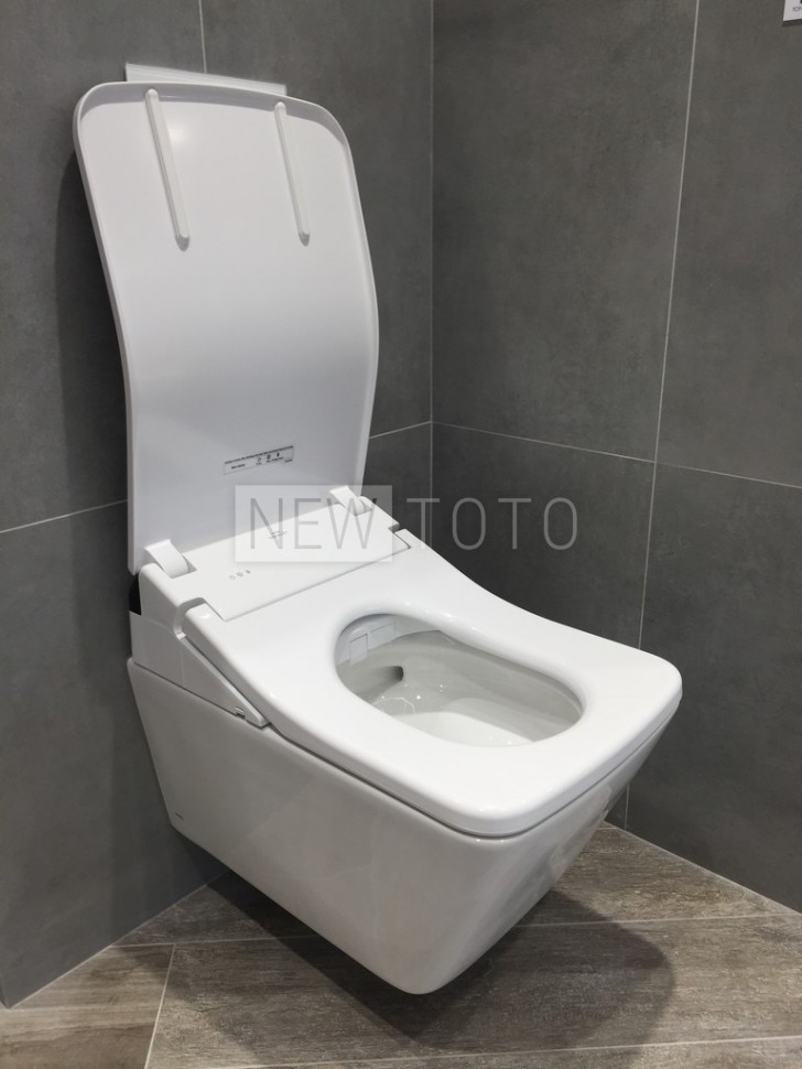 Крышка-биде TOTO Washlet SX eWater + подвесной унитаз SP фото №4