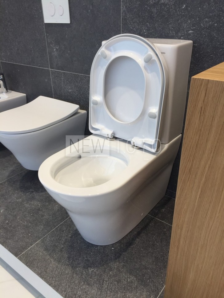 Напольный унитаз TOTO MH slim с бачком фото №4