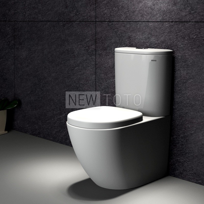 Напольный унитаз TOTO NC с бачком фото №5