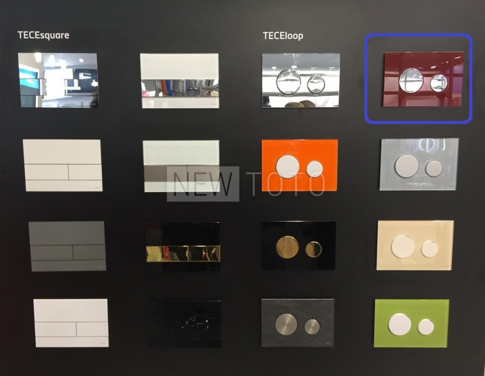 Клавиша смыва TECE Loop стекло фото №8