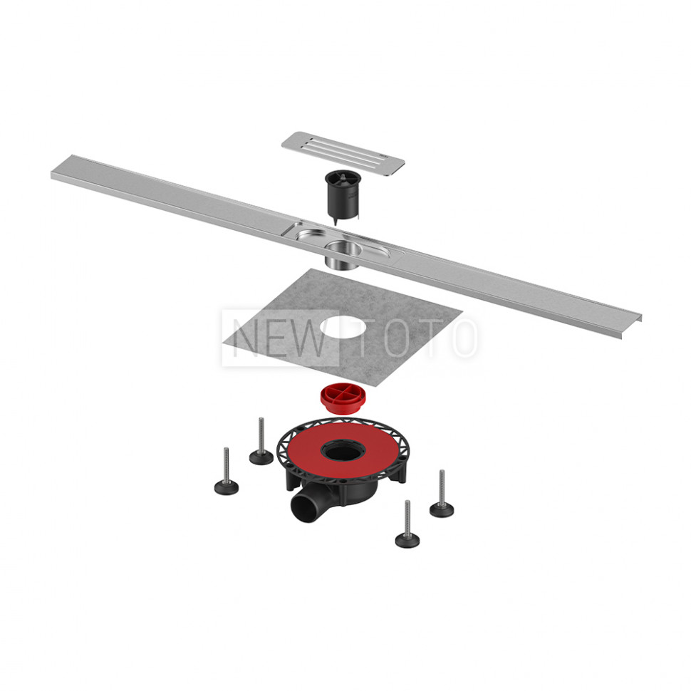 Комплект для установки подрезного дренажного профиля TECElineo фото №1